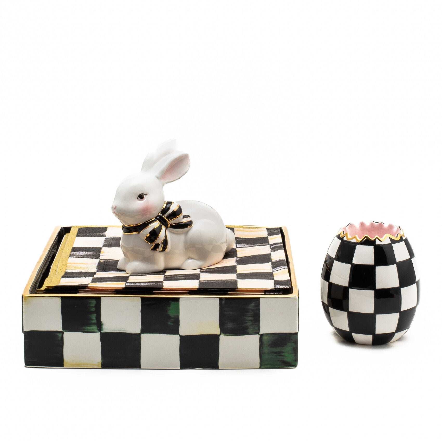 Courtly Check Luncheon Napkin Holder