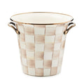 Mocha Check Wine Cooler by MacKenzie-Childs